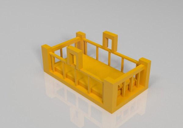 儿童床3D打印模型