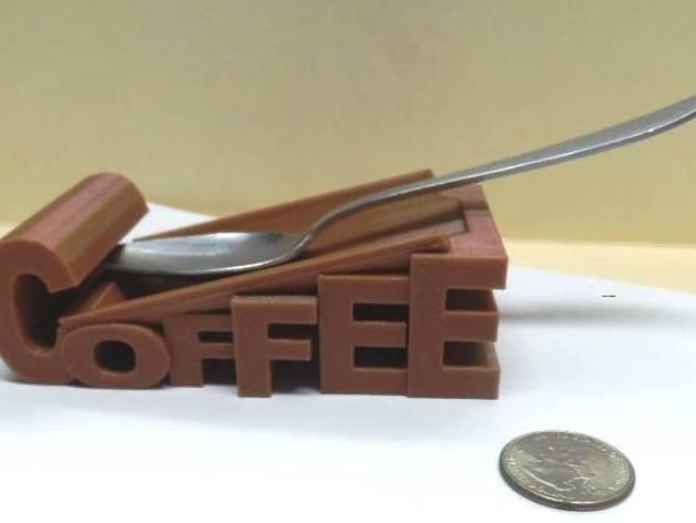 咖啡勺架3D打印模型