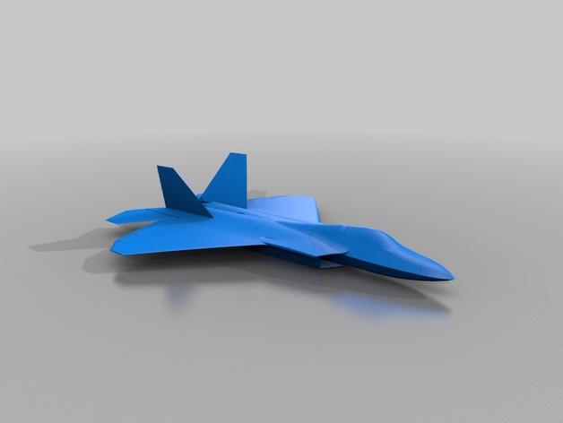 F-22猛禽战斗机3D打印模型