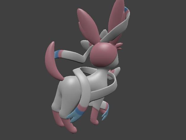 Pokemon GO 任天堂 口袋妖怪 宠物小精灵 神奇宝贝仙子精灵3D打印模型