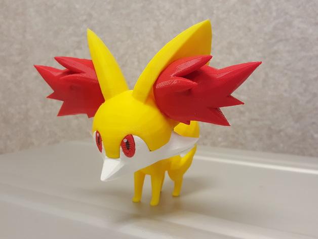 Pokemon GO 任天堂 口袋妖怪 宠物小精灵 神奇宝贝小火狐3D打印模型