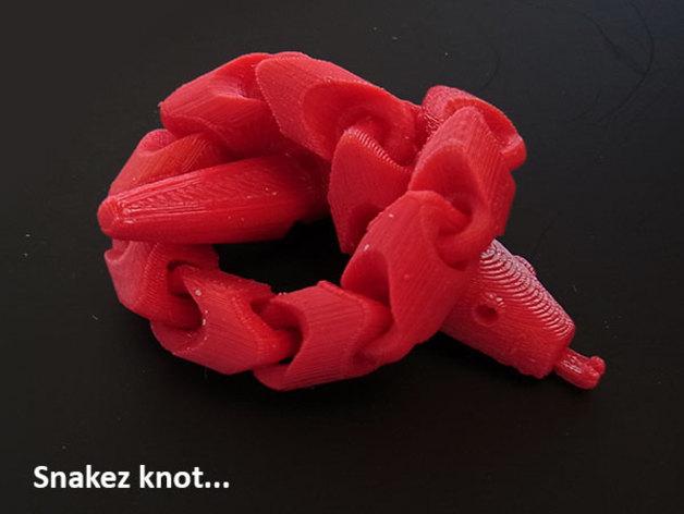 贪吃蛇模型3D打印模型