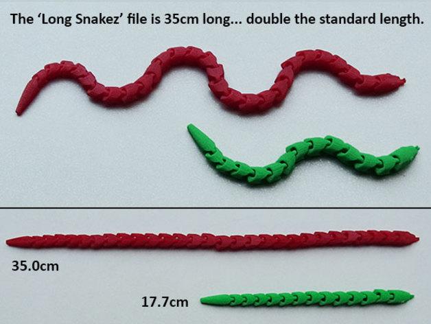 贪吃蛇模型3D打印模型