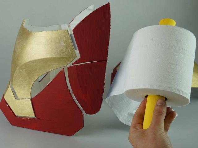 钢铁侠卷纸架 纸巾架3D打印模型