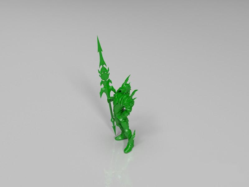 英雄联盟LOL 德玛西亚皇子-嘉文四世3D打印模型