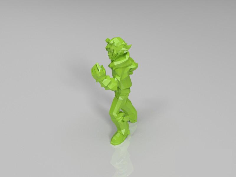 英雄联盟LOL 探险家-伊泽瑞尔3D打印模型
