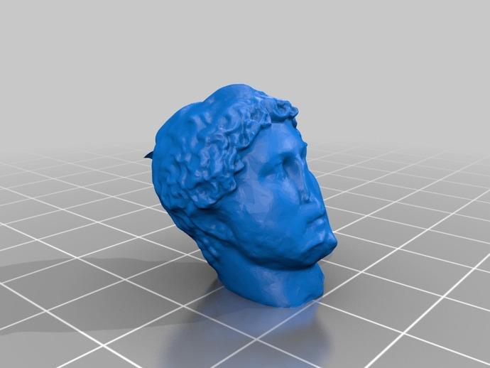 哈德良大帝雕像3D打印模型