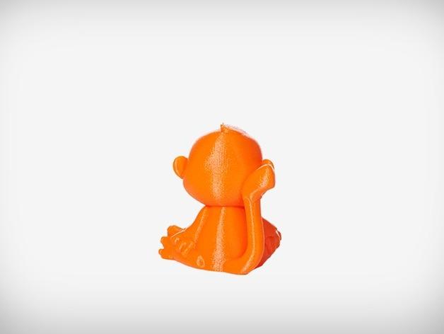 儿童玩具 小猴子的家3D打印模型