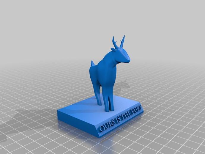 权力的游戏 家族动物象征3D打印模型
