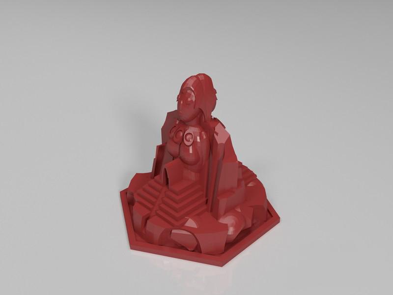 狮身人面雕像3D打印模型