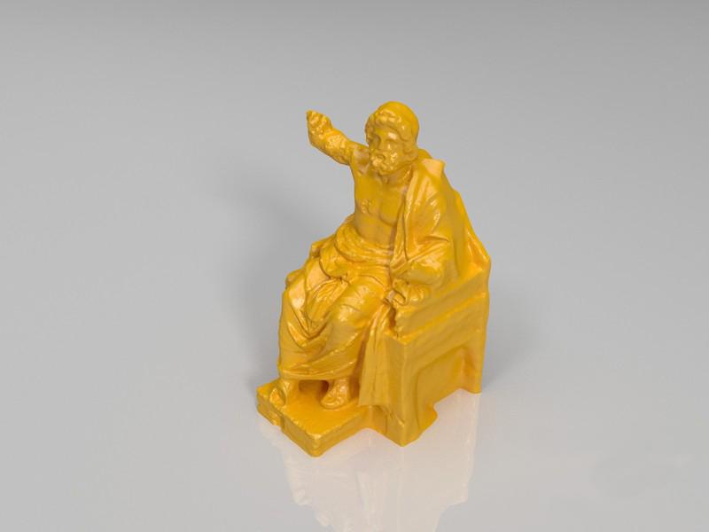 宙斯雕像3D打印模型