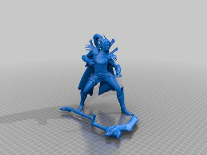 DotA2幻影刺客3D打印模型