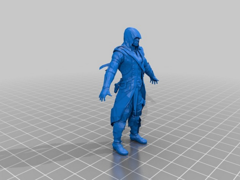刺客信条 康纳3D打印模型