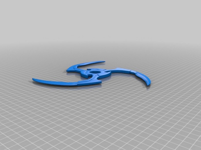 刺客信条 长刀3D打印模型