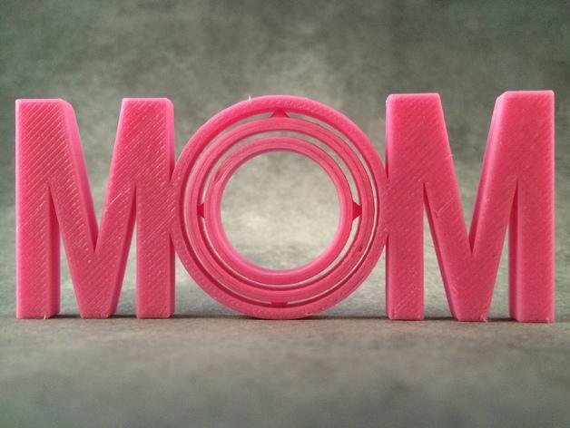 母亲节创意礼物3D打印模型