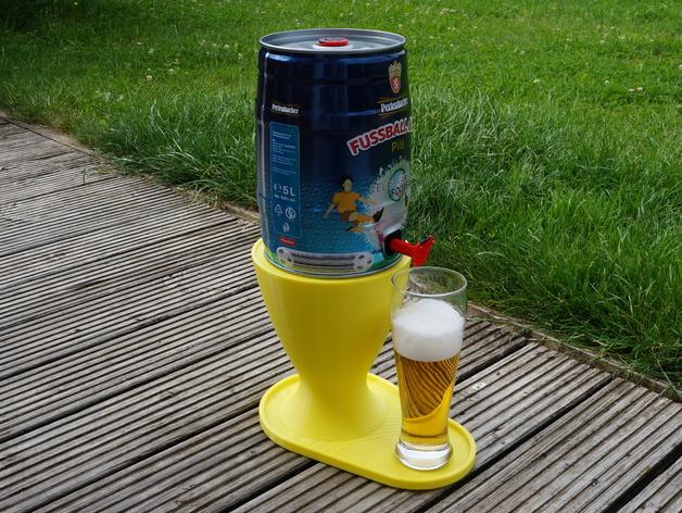啤酒桶支架3D打印模型