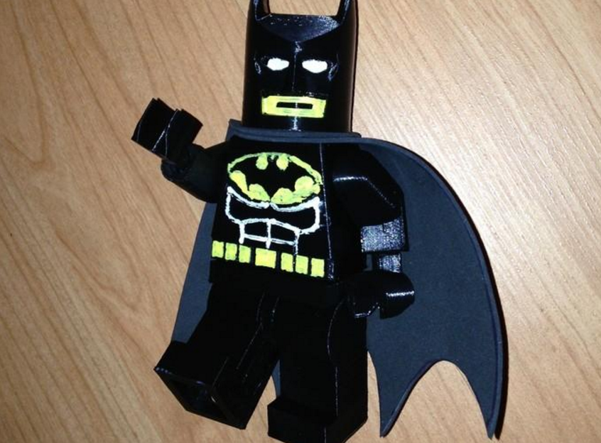 乐高蝙蝠侠3D打印模型