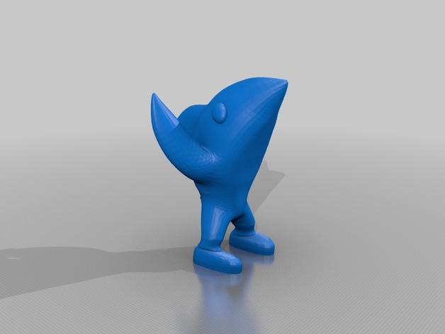 3D打印小鲨鱼3D打印模型