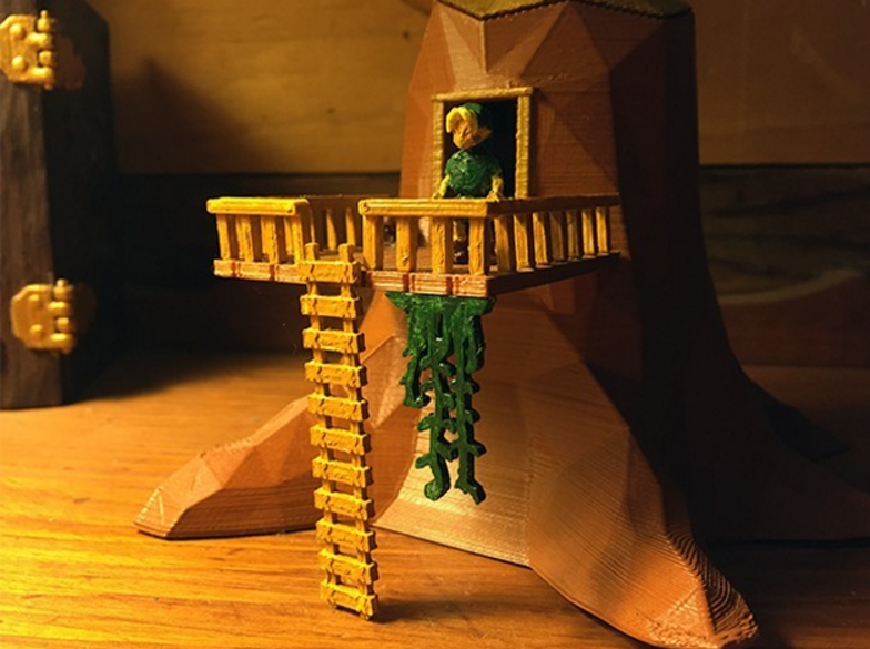 3D打印神奇树屋3D打印模型