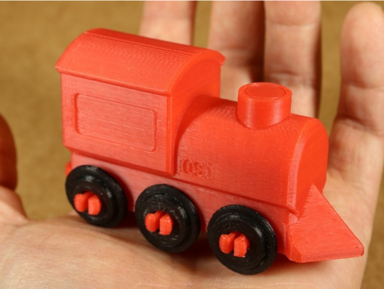 3d打印小火车3D打印模型