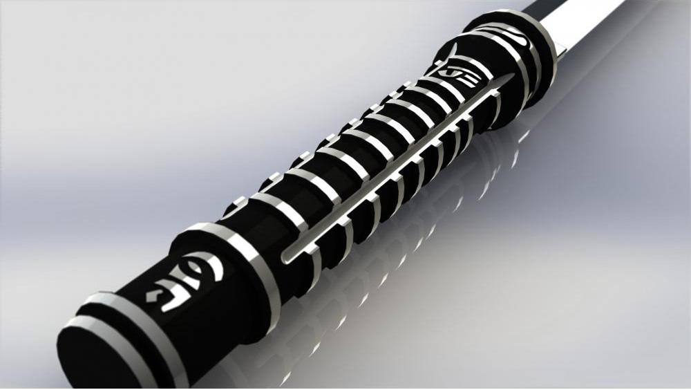 Fate 刀剑神域 刃剑 模具设计3D打印模型