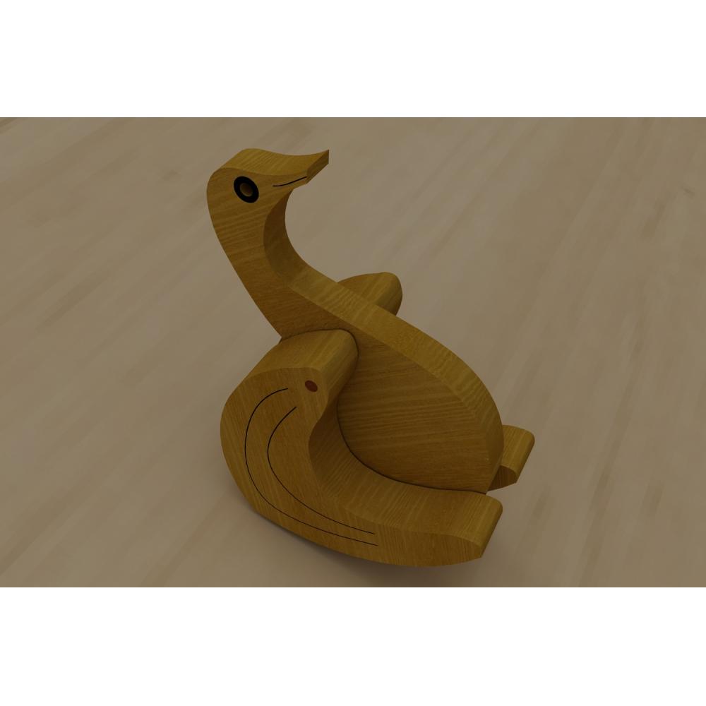 摇摆鸭子3D打印模型