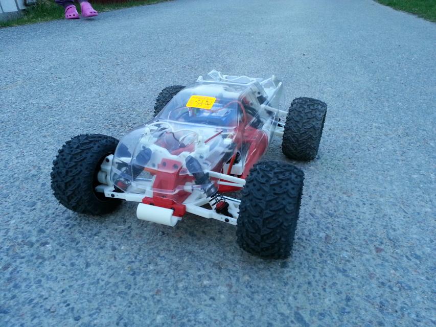 3D打印装甲赛车 玩具赛车3D打印模型