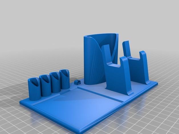3D打印桌面整理架3D打印模型
