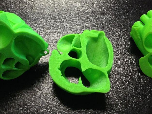 3D打印生物医学模型 三分心脏模型3D打印模型