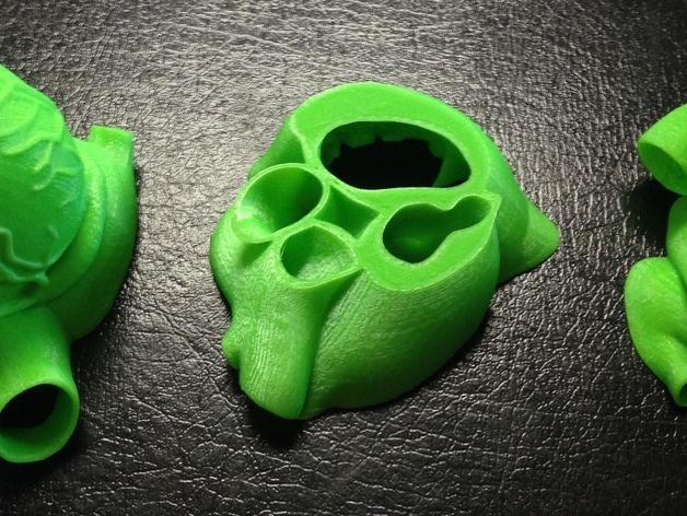 3D打印生物医学模型 三分心脏模型3D打印模型