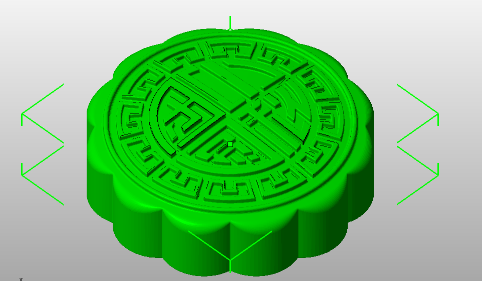 3D打印月饼 模型3D打印模型