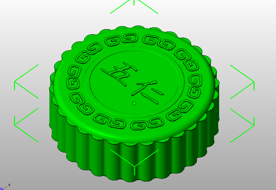 中秋节 五仁月饼3D打印模型