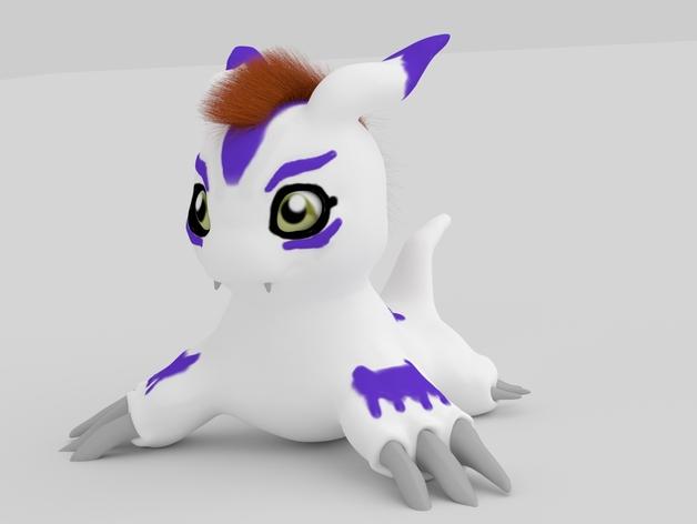3D打印 宠物小精灵 神奇宝贝 哥玛兽3D打印模型