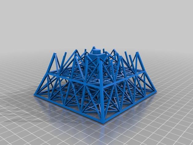 东京铁塔3D打印模型