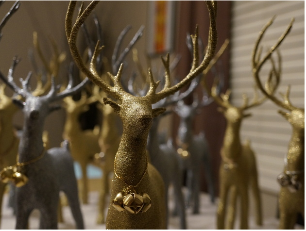 圣诞麋鹿3D打印模型
