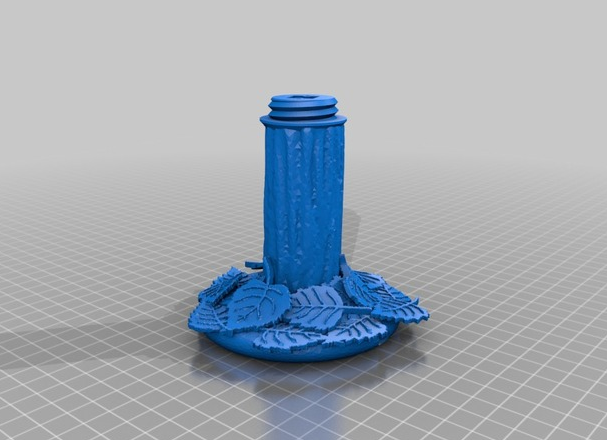 蘑菇灯3D打印模型