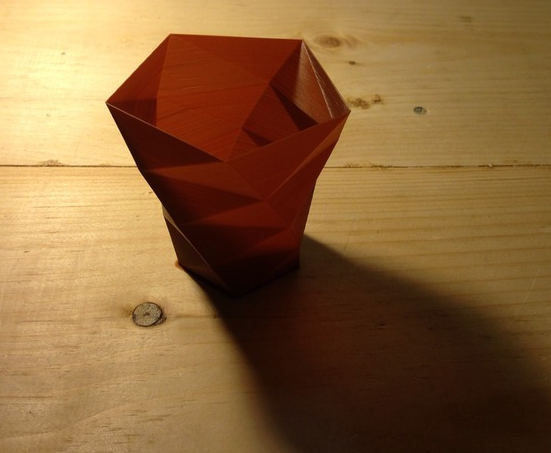 蜂窝花瓶3D打印模型