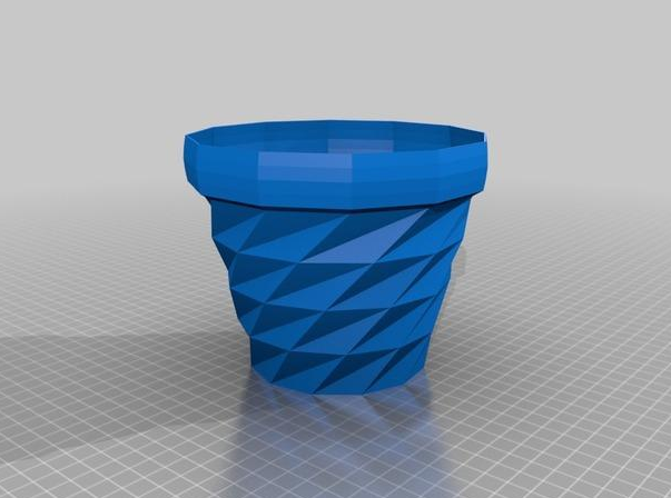 花盆3D打印模型