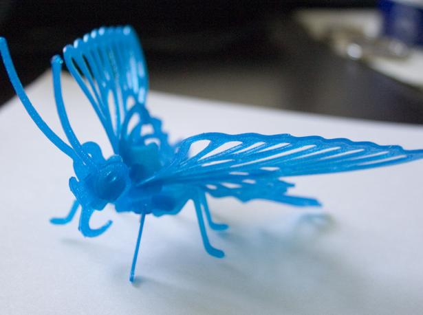 蝴蝶3D打印模型