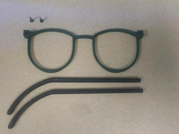 眼镜3D打印模型
