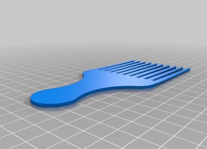 实用小梳子3D打印模型
