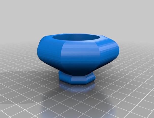 蜡烛灯台3D打印模型