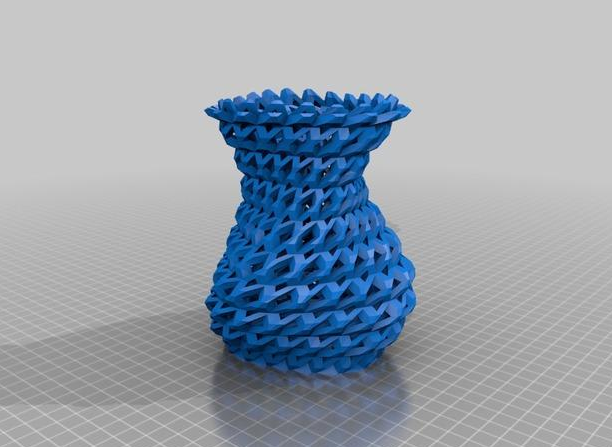 变形花瓶3D打印模型