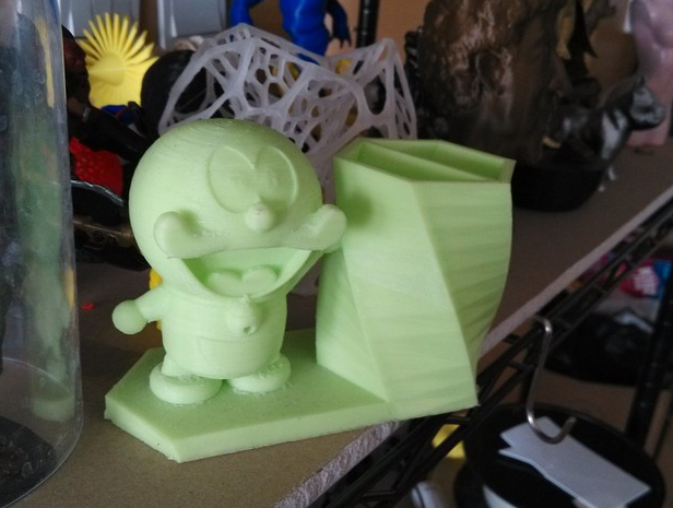 哆啦A梦笔筒3D打印模型