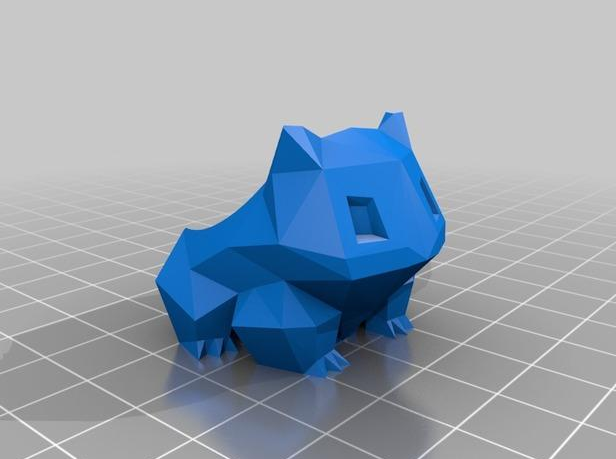 怪物小花盆3D打印模型