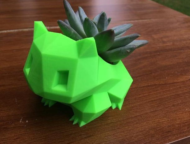 怪物小花盆3D打印模型
