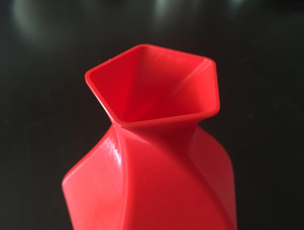 五角花瓶3D打印模型