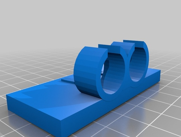 简易立式牙刷架3D打印模型