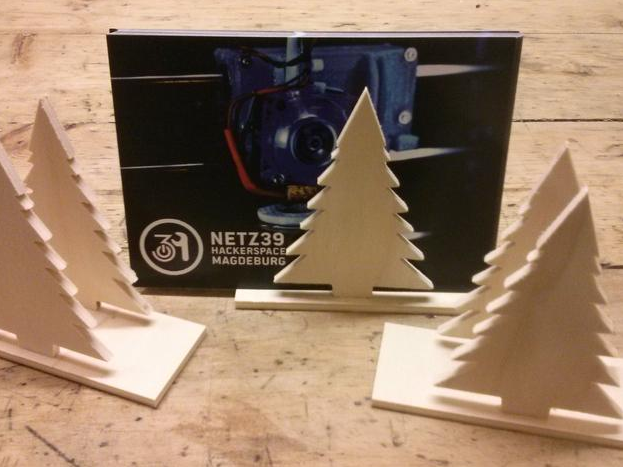 圣诞树支架3D打印模型