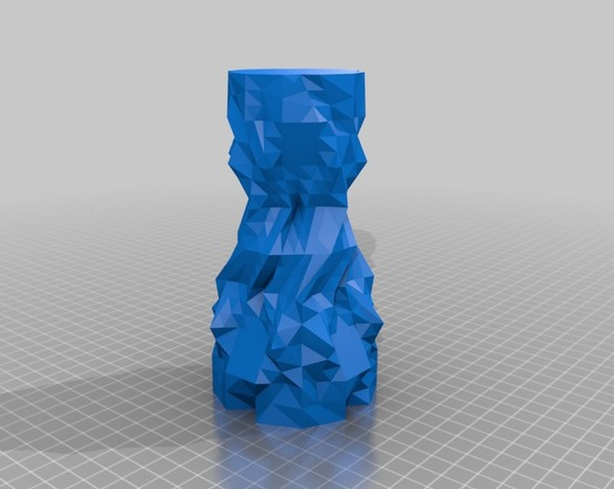 雕塑花瓶3D打印模型